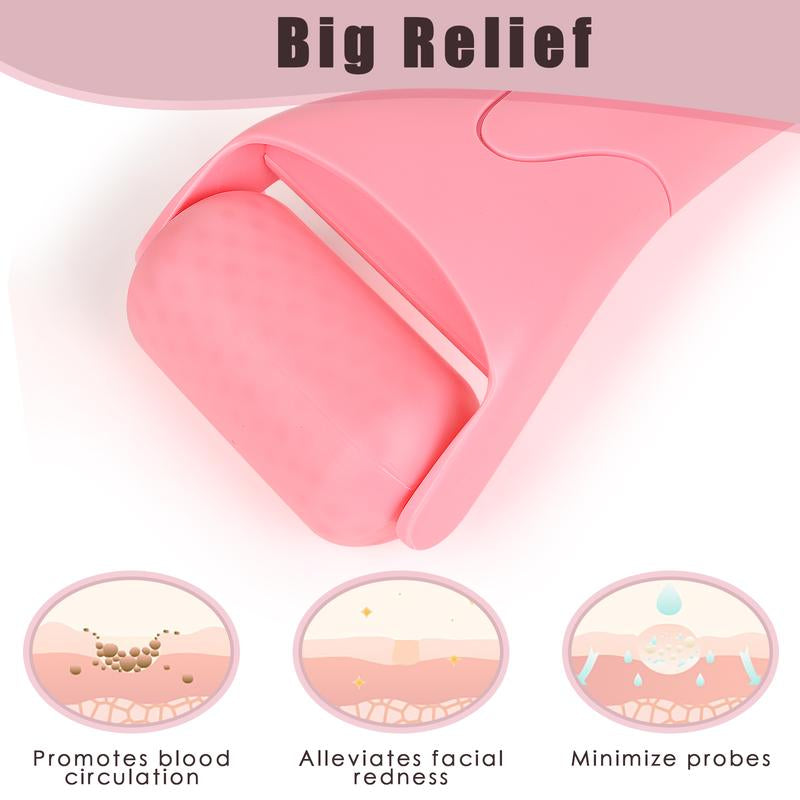 Ice Roller for Face Puffiness Relief, Ice Face Roller Skin Care, Face Ice Roller Facial Gift Smooth Soothing Comfort, Great Gift for Her