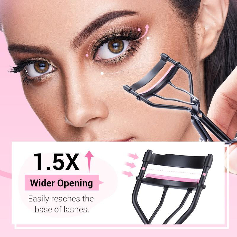 PVVPVV Eyelash Curler Get Salon-Perfect Lashes at Home Lift, Curl Define in Seconds. Long-Lasting Hold, Comfortable Grip, Fits All Eye Shapes. Doe Eye Curlers Tiktok'S Favorite Eyelash Curlers