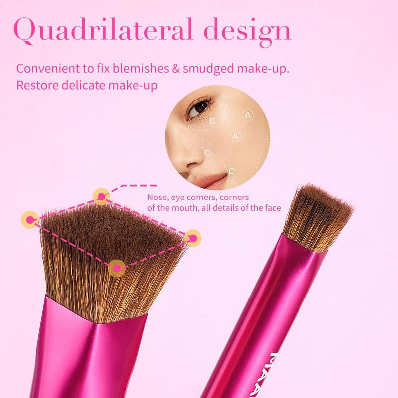 MAANGE Professional Makeup Brush Set with Storage Box, 21Pcs/Set Hot Pink Make up Brush, Professional Makeup Tools for Women, Makeup Brushes Kits, Cosmetic, Makeup Set Kit, Beauty Products, Glam Cosmetic Brushes