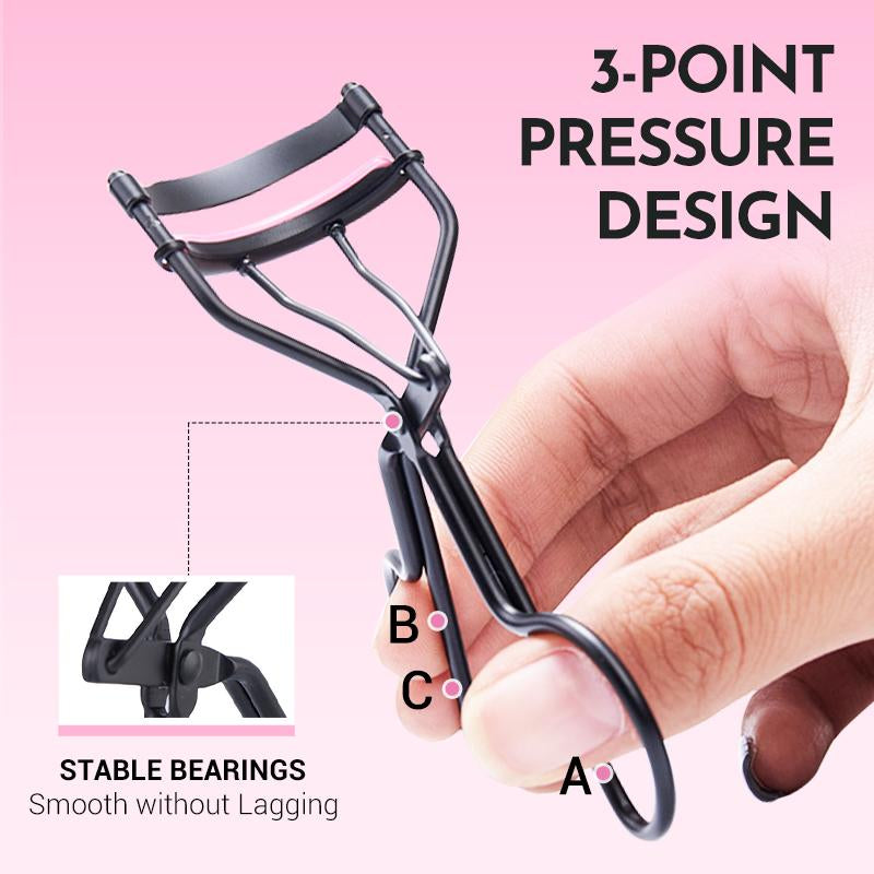 PVVPVV Eyelash Curler Get Salon-Perfect Lashes at Home Lift, Curl Define in Seconds. Long-Lasting Hold, Comfortable Grip, Fits All Eye Shapes. Doe Eye Curlers Tiktok'S Favorite Eyelash Curlers