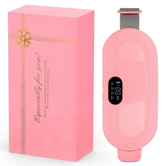 Portable Heating Pads for Period Cramps, Cordless Heating Pad for Back Pain Relief with 3 Heat Levels and 3 Massage Modes, Fast Heating, Gifts for Women and Girl Warming Multipurpose