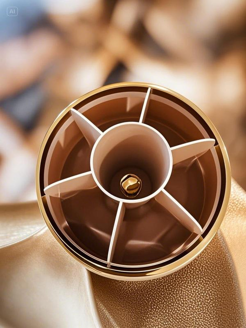 Make up Brushes Organizer with Clear Acrylic Cover Rotating Dustproof Makeup Brush Holder Organizer for Vanity and Desktop Bathrooms Boxes Compartment Switch