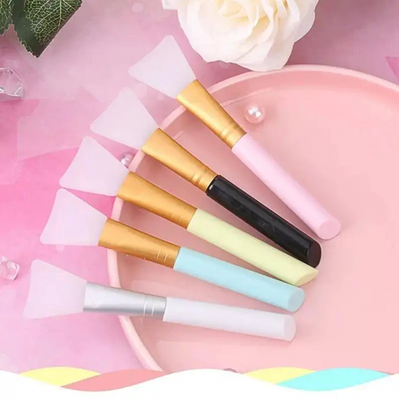 1Pc Silicone Gel Face Mask Brushes Professional Flexible Makeup Brushes Stirring Brush Women DIY Beauty Smear Supplies Tools